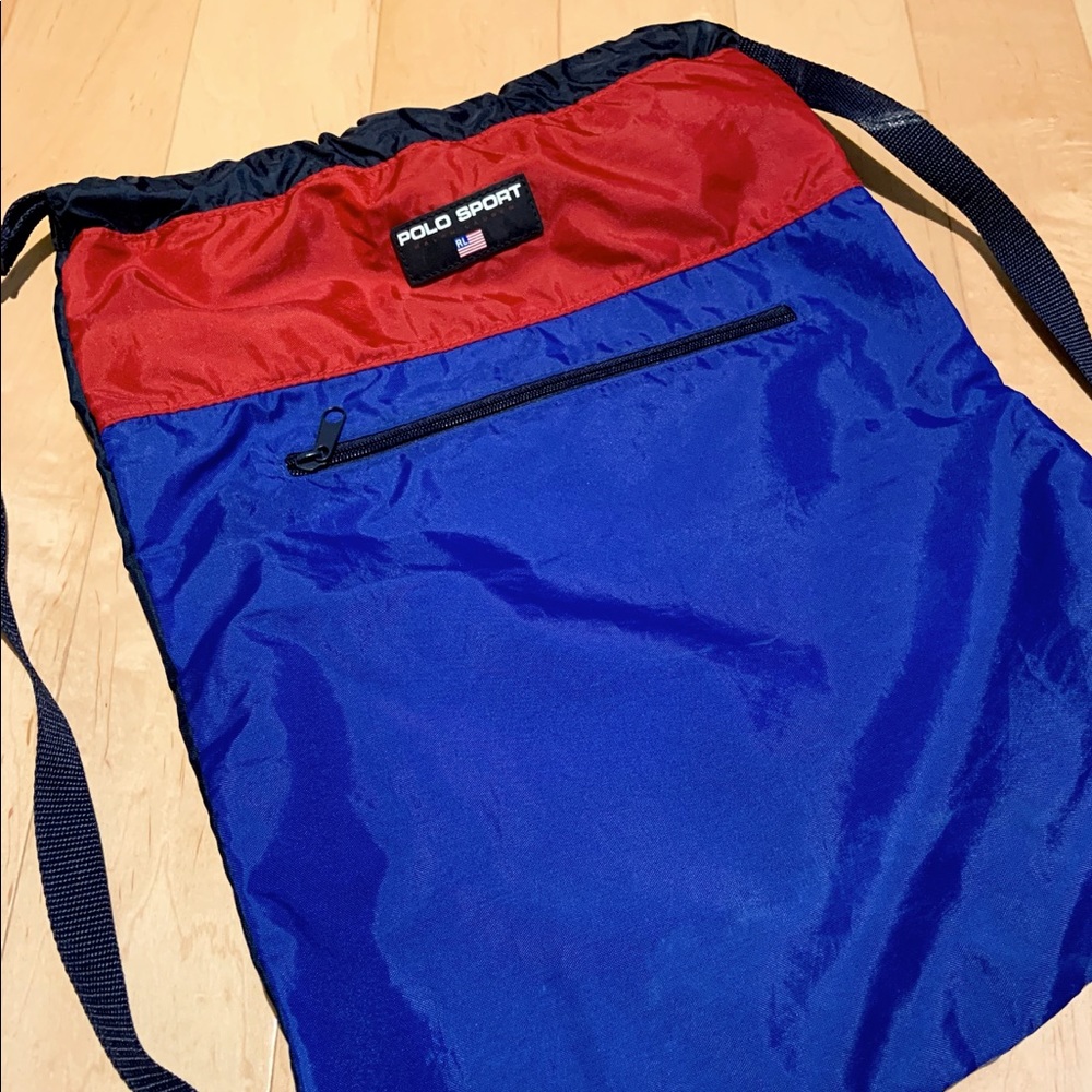 Vintage polo sport sport’s backpack